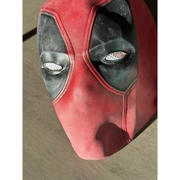 Deadpool Costume Cosplay Mask with Screen Printed fabric